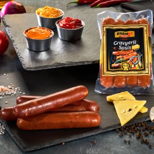 Dana Sosis Gravyerli 4'lü Paket 100g x 4 (E-Kodsuz)