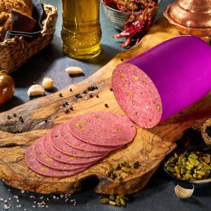 Macar Salam Fıstıklı & Karabiberli Dilimli 100g